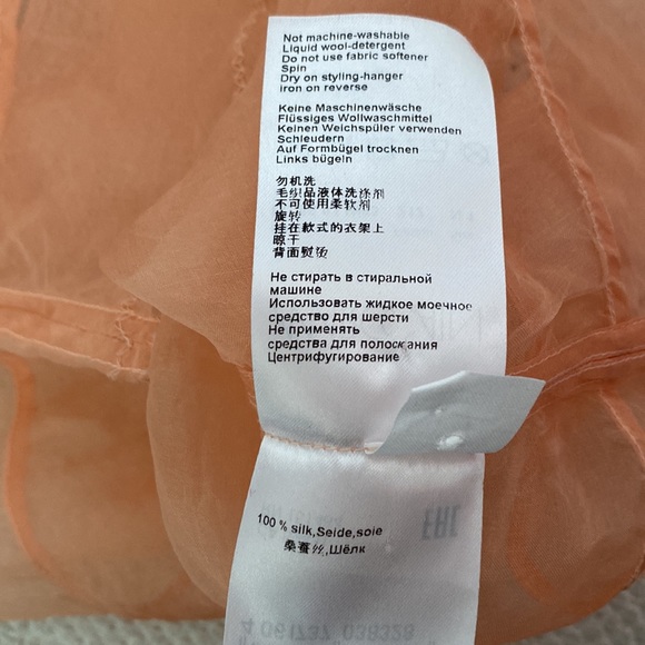 🎊HP🎊MarcCain silk organza shell top - Picture 16 of 17